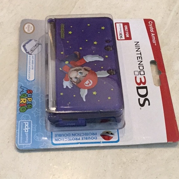 Mario 3DS Case 2011 Holder For Nintendo 3DS Console Handheld Super Mario Vintage - Picture 10 of 11